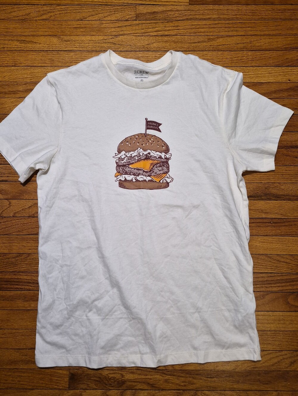 J.Crew Size Small Franks Burgers Tshirt Size Small